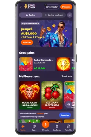 Accéder au site officiel Coolzino France