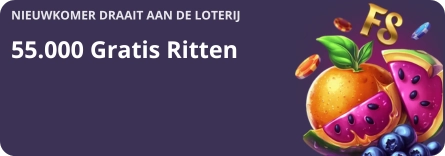 Loterij met 55000 free spins voor nieuwe spelers