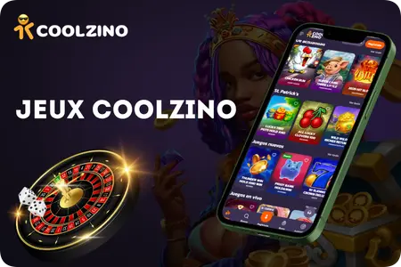 Popular slots and live roulette games on Coolzino app
