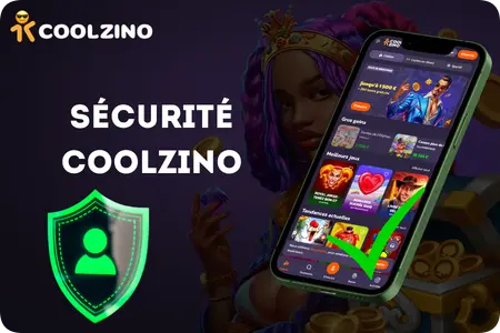 Coolzino casino security shield and data protection system.